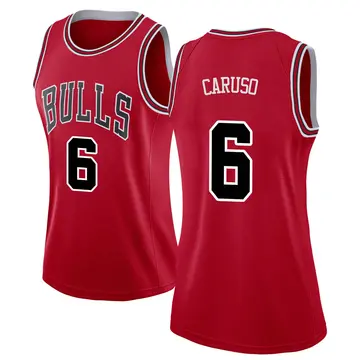 Chicago Bulls Alex Caruso Jersey - Icon Edition - Women's Swingman Red