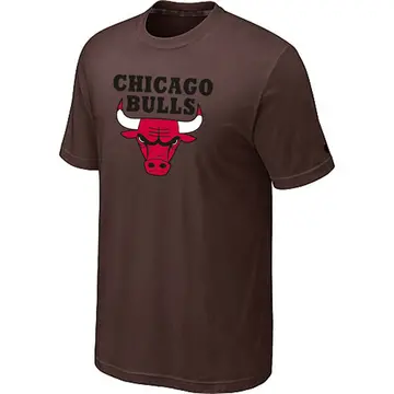 Chicago Bulls Big & Tall Short Sleeve T-Shirt - - Men's Brown