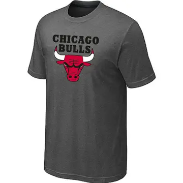 Chicago Bulls Big & Tall Short Sleeve T-Shirt - - Men's Dark Grey
