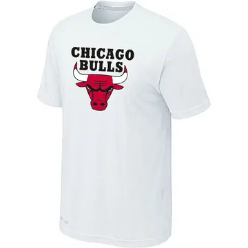 Chicago Bulls Big & Tall Short Sleeve T-Shirt - - Men's White