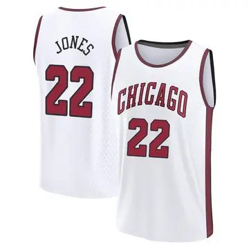 Chicago Bulls Carlik Jones 2022/23 City Edition Jersey - Men's Swingman White