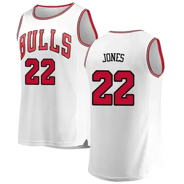 Chicago Bulls Carlik Jones Jersey - Association Edition - Men's Fast Break White