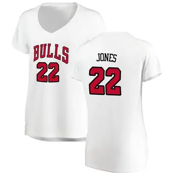 Chicago Bulls Carlik Jones Jersey - Association Edition - Women's Fast Break White