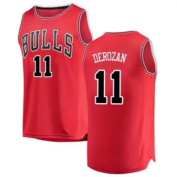 Chicago Bulls DeMar DeRozan Jersey - Icon Edition - Men's Swingman Red