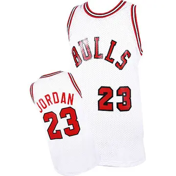 Chicago Bulls Michael Jordan 1984-1985 Hardwood Classics Throwback Jersey - Men's Authentic White