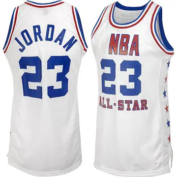 Chicago Bulls Michael Jordan 1985 All Star Throwback Jersey - Men's Authentic White