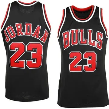 Chicago Bulls Michael Jordan Throwback Jersey - Men's Authentic Black