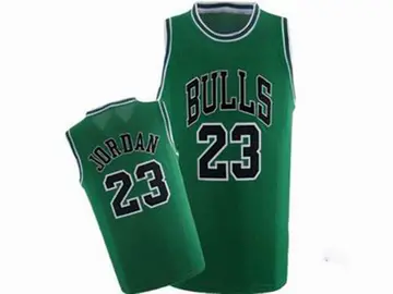 Chicago Bulls Michael Jordan Throwback Jersey - Men's Authentic Green