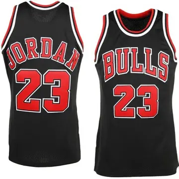 Chicago Bulls Michael Jordan Throwback Jersey - Men's Swingman Black