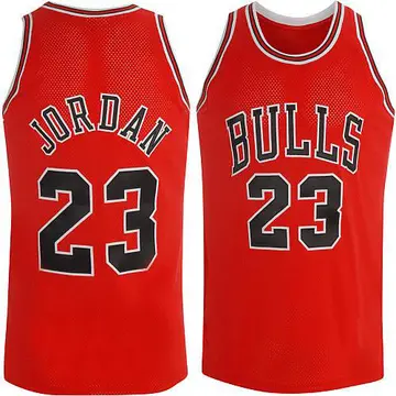 Chicago Bulls Michael Jordan Throwback Jersey - Men's Swingman Red