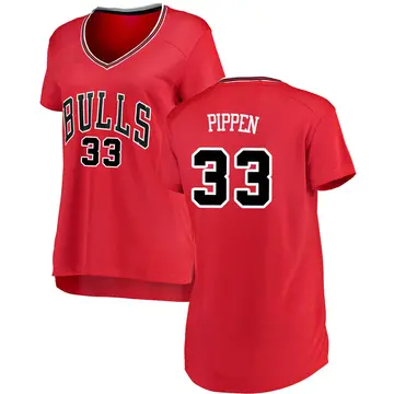 Chicago Bulls Scottie Pippen Jersey - Icon Edition - Women's Swingman Red