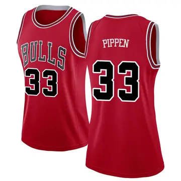 Chicago Bulls Scottie Pippen Jersey - Icon Edition - Women's Swingman Red