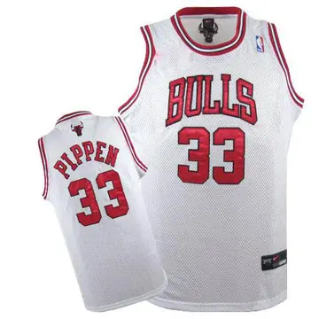 Chicago Bulls Scottie Pippen Jersey - Men's Authentic White